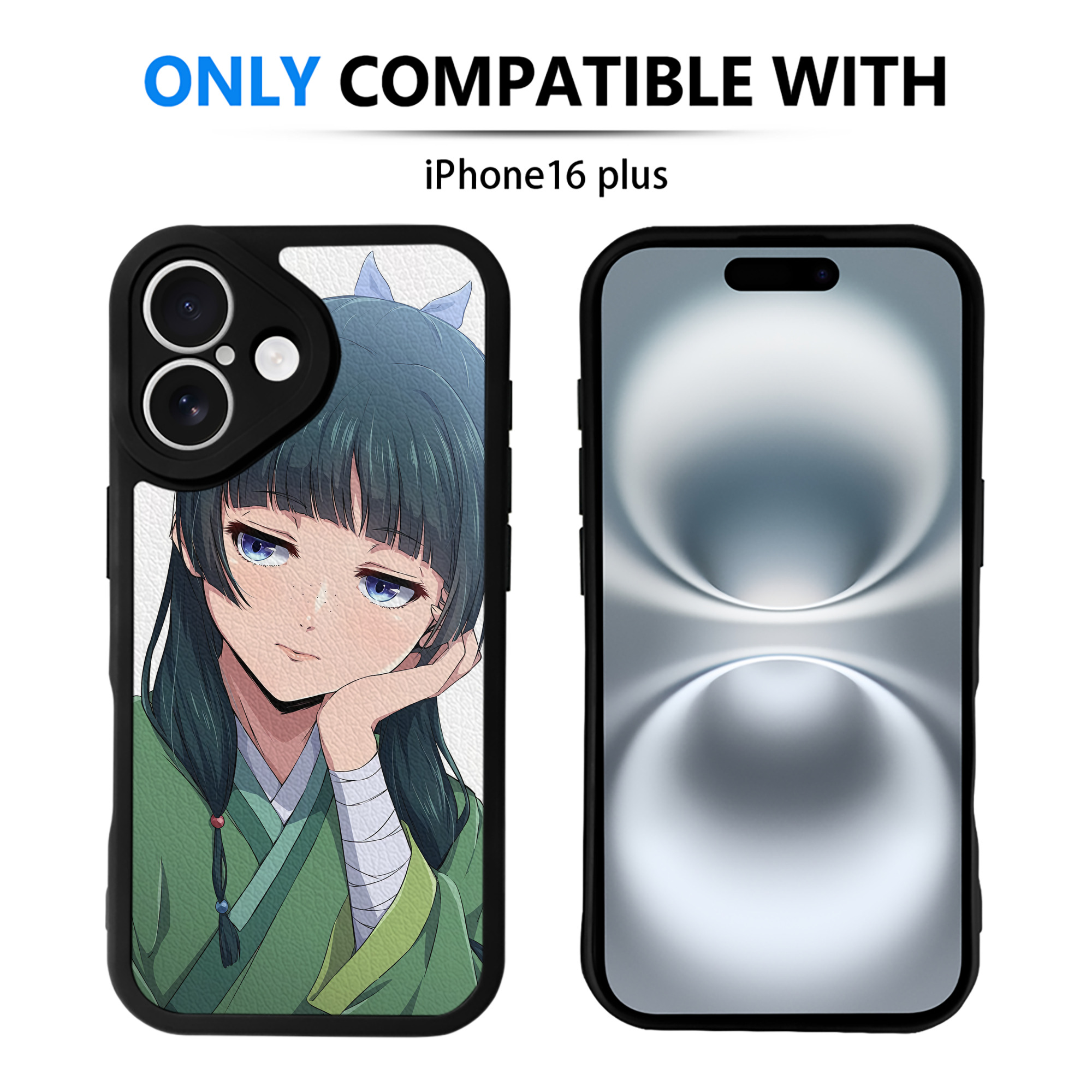 薬屋のひとりごと The Apothecary Diaries 【iPhone 16シリーズ対応】シリコンスマホケース（レザー調） 材質：シリコン